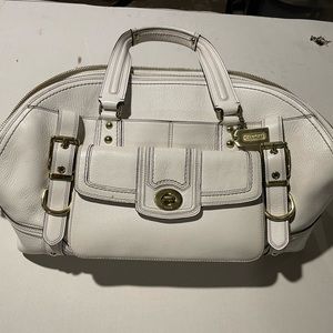 Coach Hampton Miranda Satchel
Creed No. M0793-11085 White